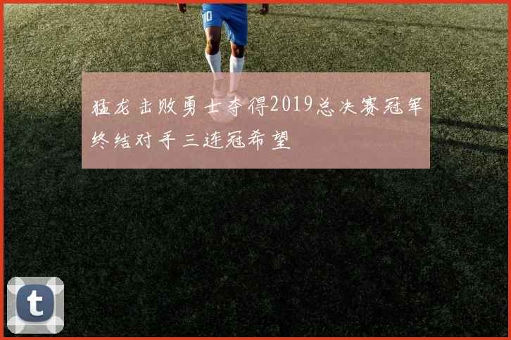 猛龙击败勇士夺得2019总决赛冠军终结对手三连冠希望