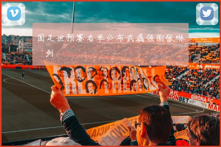 国足世预赛名单公布武磊领衔张琳芃列